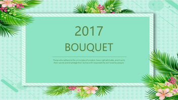 Bouquet Presentation Template