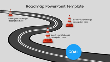 Transportation Roadmap PowerPoint Slides