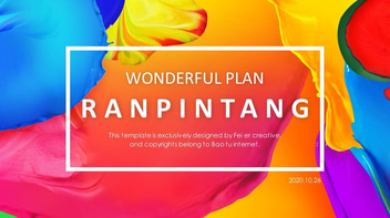 RANPINTANG Colorful Presentation Template