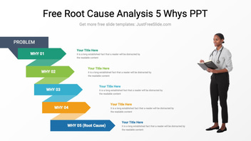 Root Cause Analysis 5 Whys PPT with Example (8 Slides)